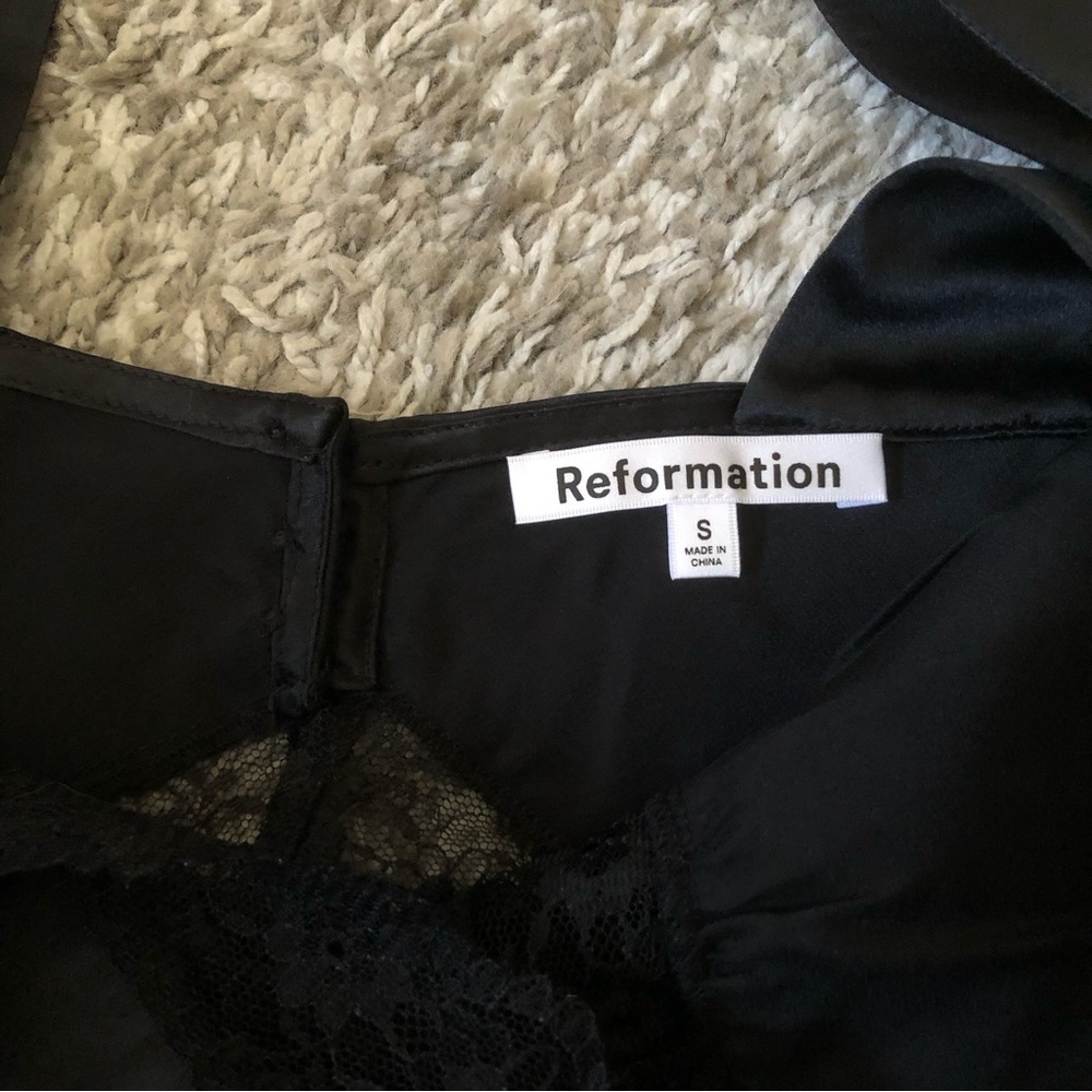 Reformation Vendome Top - Black - Picture 5 of 6